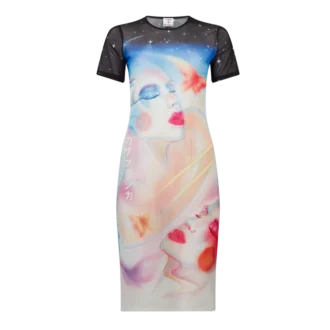 Abito a pantaloncini in rete Galactic Connection