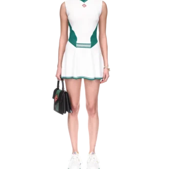 Abito da tennis drappeggiato