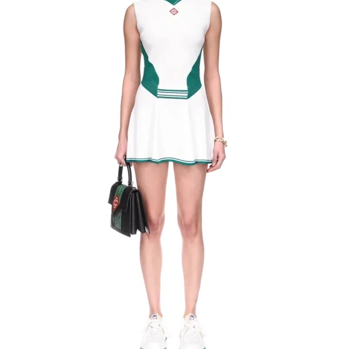 Abito da tennis drappeggiato