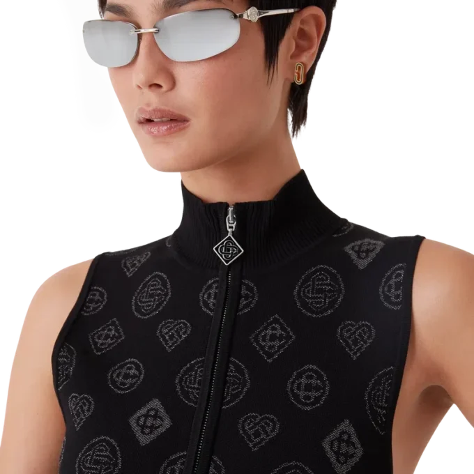 Abito in jacquard Monogram