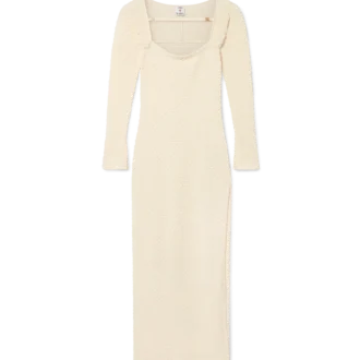 Abito in maglia testurizzata