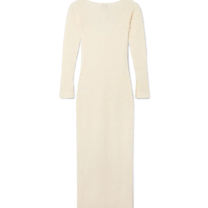 Abito in maglia testurizzata