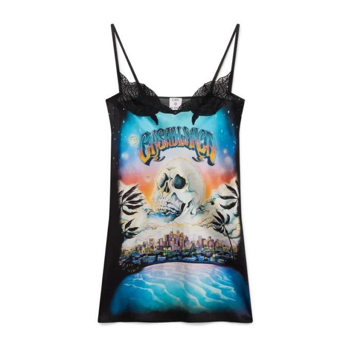 Abito sottoveste in pizzo La Pramonition