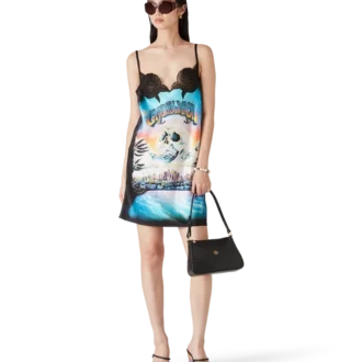 Abito sottoveste in pizzo La Pramonition