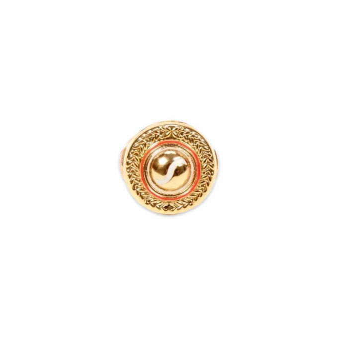 Anello con medaglione sportivo