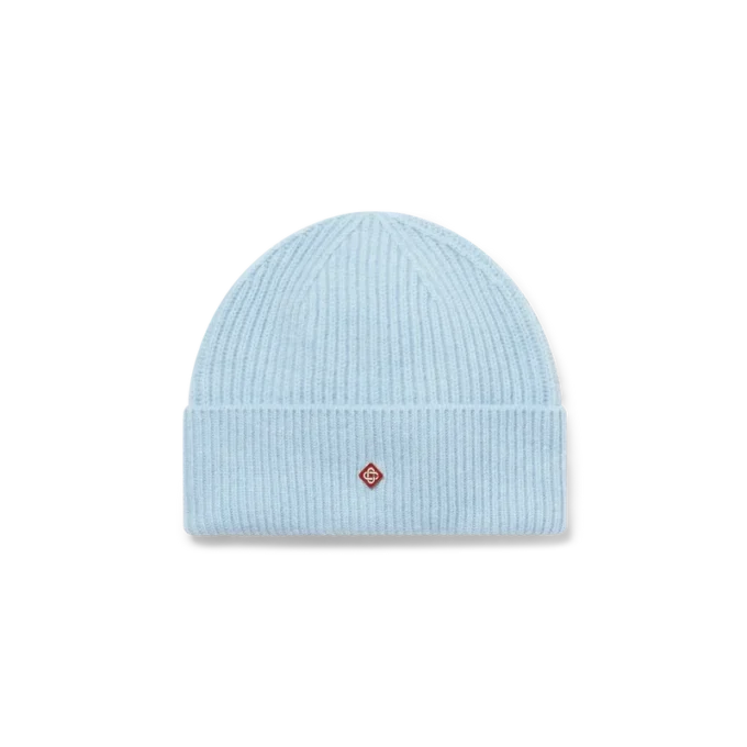 Berretto a coste in lana