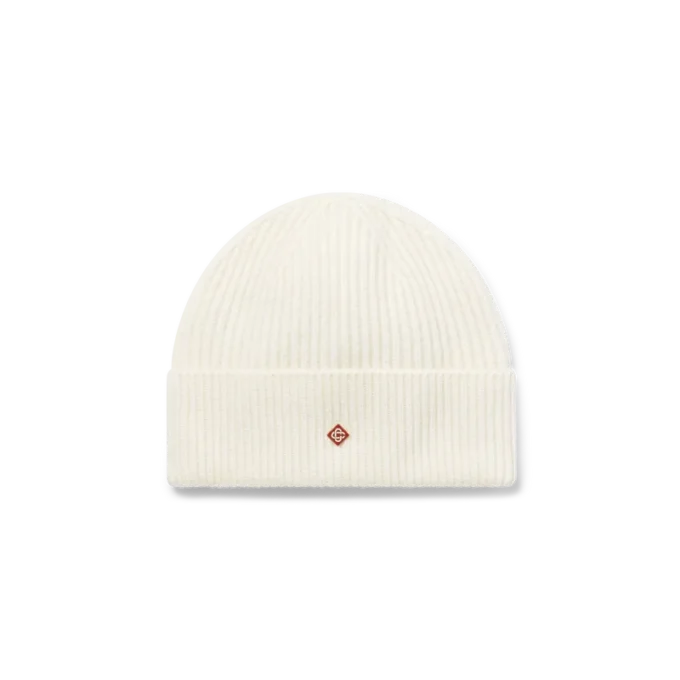 Berretto a coste in lana