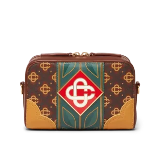 Borsa a tracolla Monogram marrone