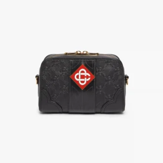 Borsa a tracolla Monogram nera