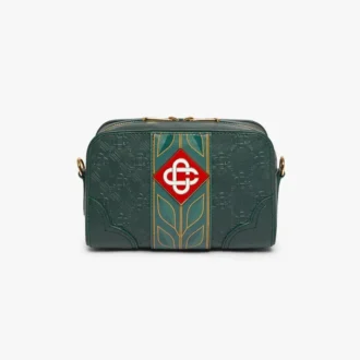 Borsa a tracolla Monogram verde