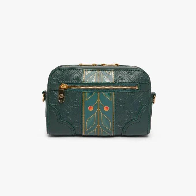 Borsa a tracolla Monogram verde