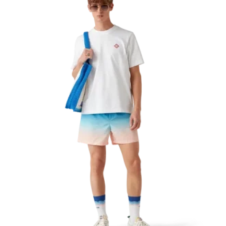 Borsa all’uncinetto a righe