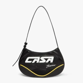 Borsa da motociclista slim nera