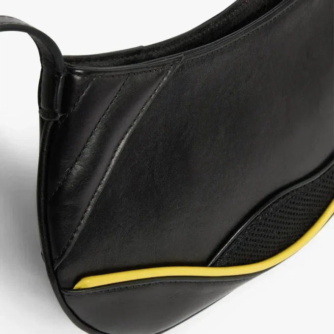 Borsa da motociclista slim nera