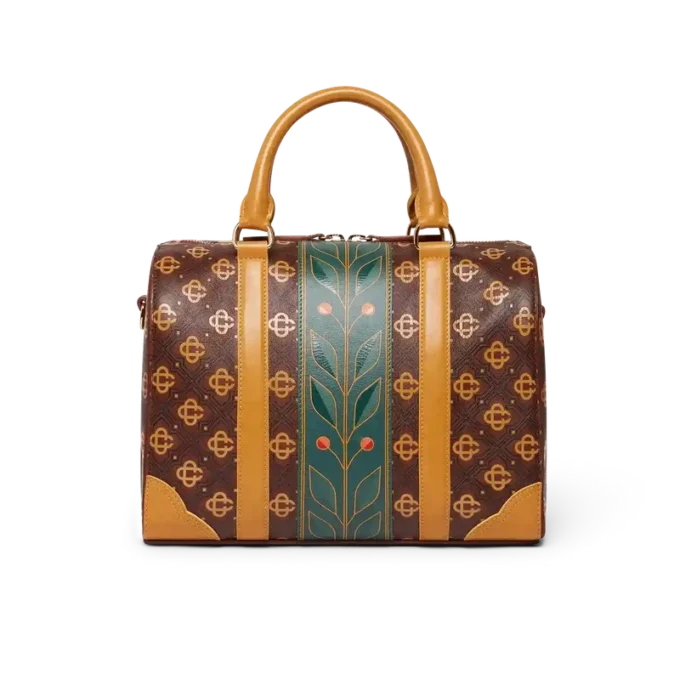 Borsa da weekend Mini Monogram marrone