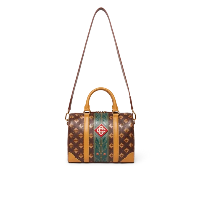 Borsa da weekend Mini Monogram marrone