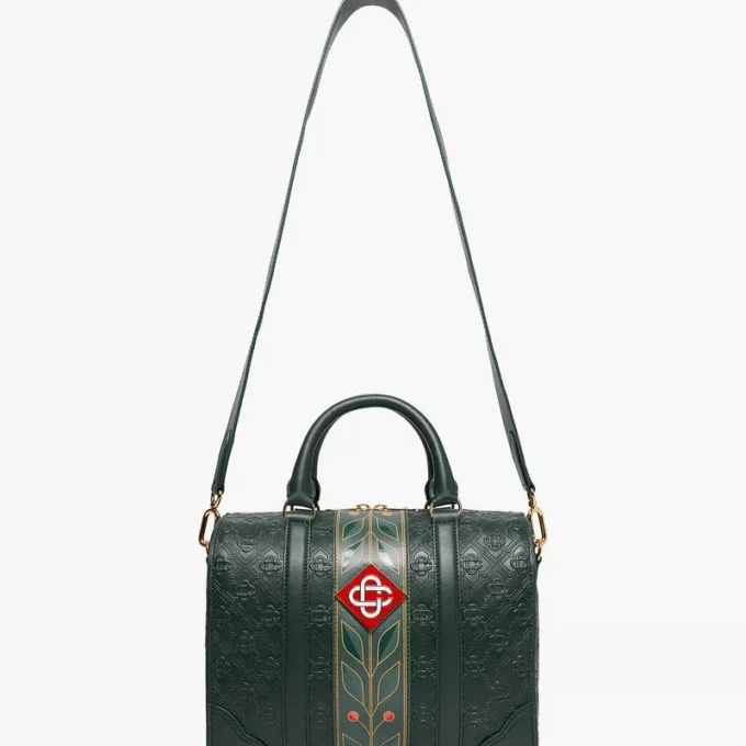Borsa da weekend Mini Monogram verde