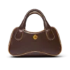 Borsa Micro Bowling Marrone