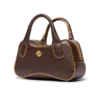 Borsa Micro Bowling Marrone