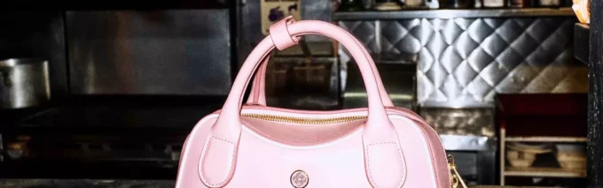 Borsa Micro Bowling Marrone