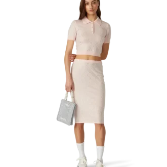 Borsa Pearl Mini Crochet