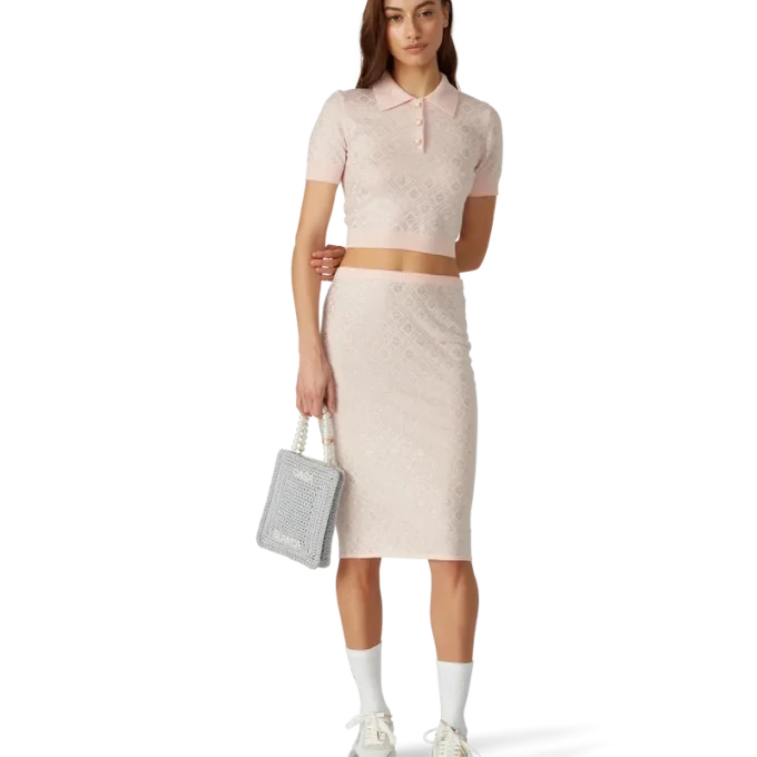 Borsa Pearl Mini Crochet