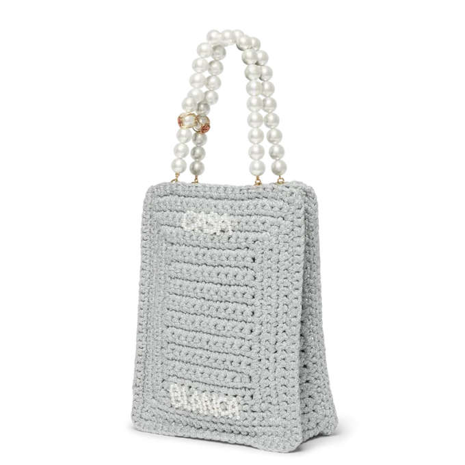 Borsa Pearl Mini Crochet