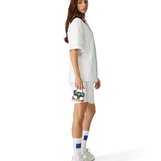 Calzini quadrati Casa blu