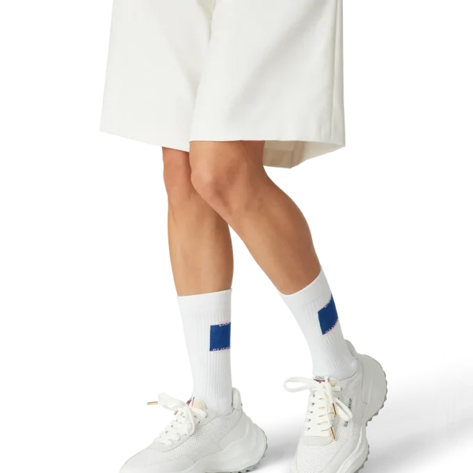 Calzini quadrati Casa blu