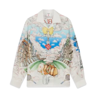 Camicia a maniche lunghe del negozio di Parigi