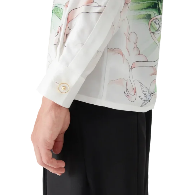 Camicia a maniche lunghe del negozio di Parigi