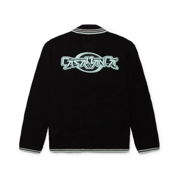 Camicia a maniche lunghe in cotone ricamato all’uncinetto