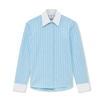 Camicia a maniche lunghe Laurel gessata