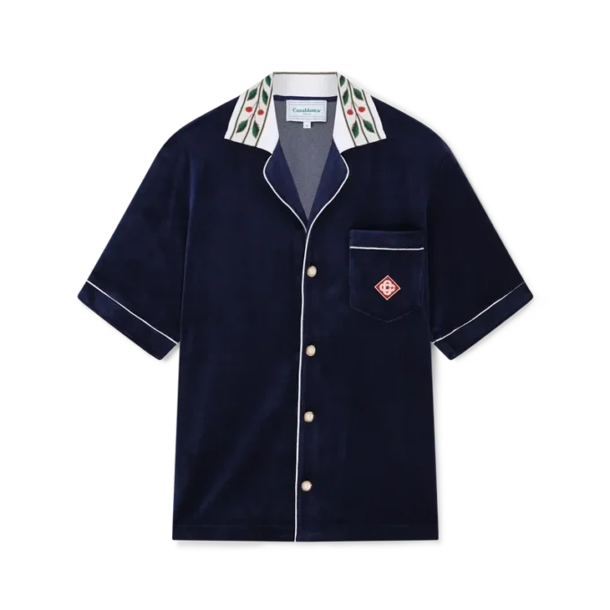 Camicia a pantaloncini in velluto Laurel