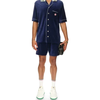 Camicia a pantaloncini in velluto Laurel