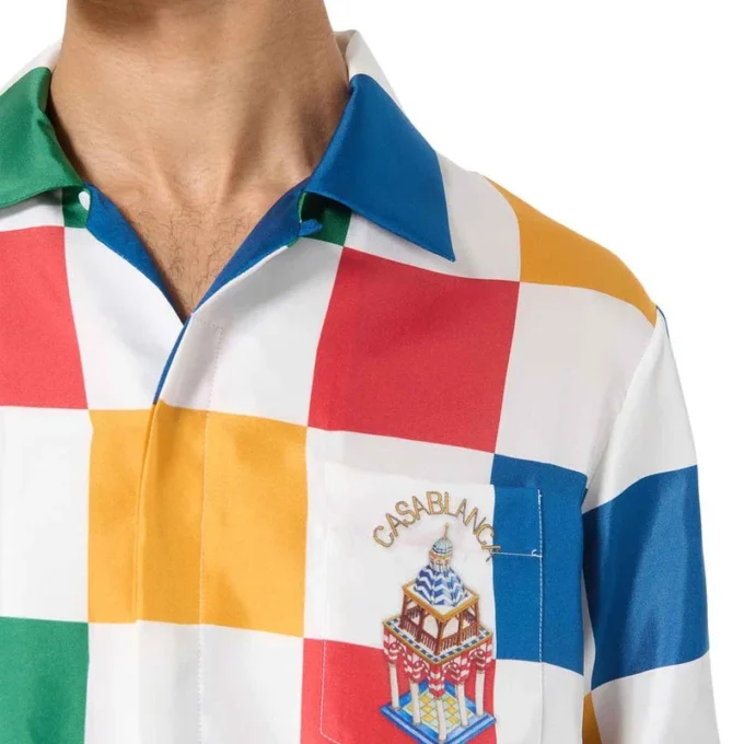 Camicia a quadri Casablanca Primary