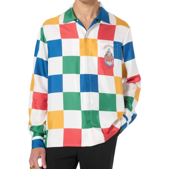 Camicia a quadri Casablanca Primary