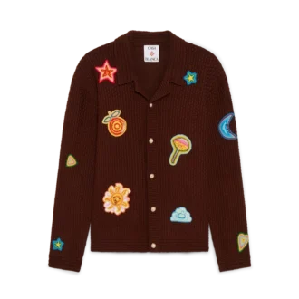 Camicia all’uncinetto con motivi