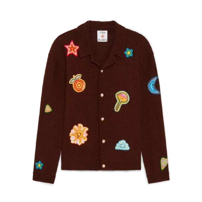 Camicia all’uncinetto con motivi Camicia all’uncinetto con motivi