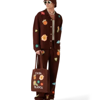 Camicia all’uncinetto con motivi