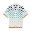 Camicia all’uncinetto Gradient Wave Camicia all’uncinetto Gradient Wave