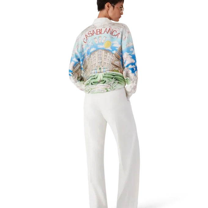 Camicia classica a maniche lunghe Paris Store