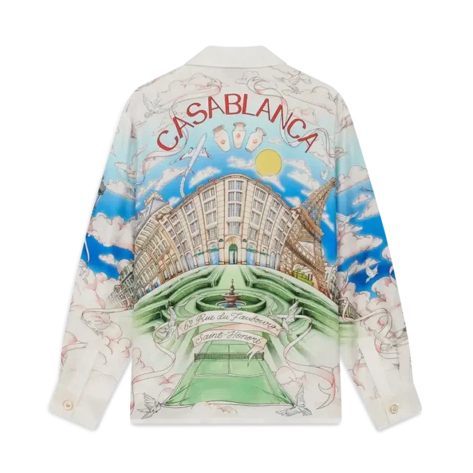 Camicia classica a maniche lunghe Paris Store