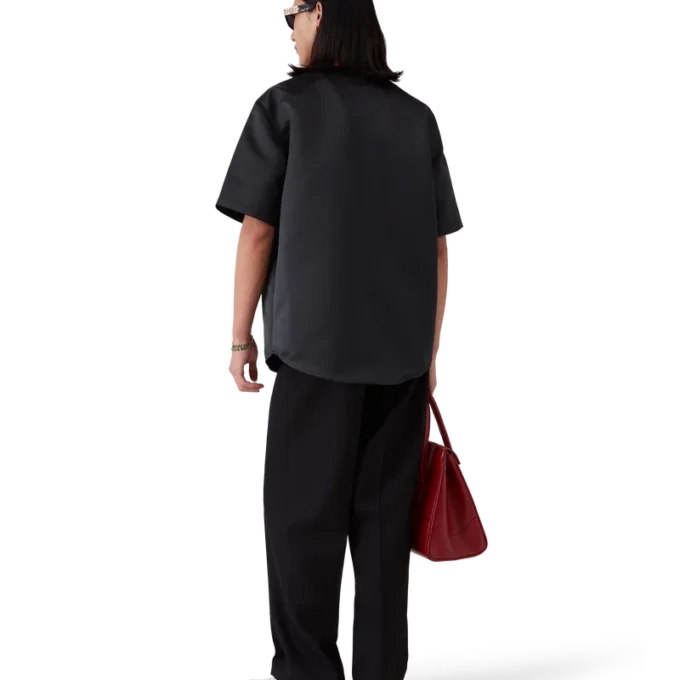 Camicia da baseball gotica a maniche corte