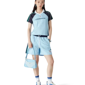 Camicia da calcio Laurel a righe sottili