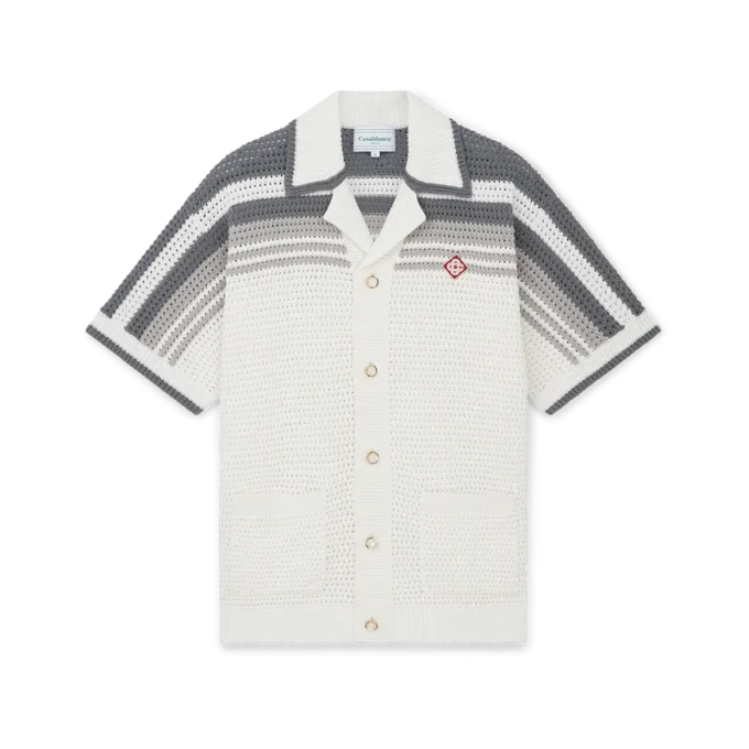 Camicia da tennis all’uncinetto