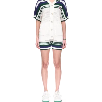 Camicia da tennis all’uncinetto