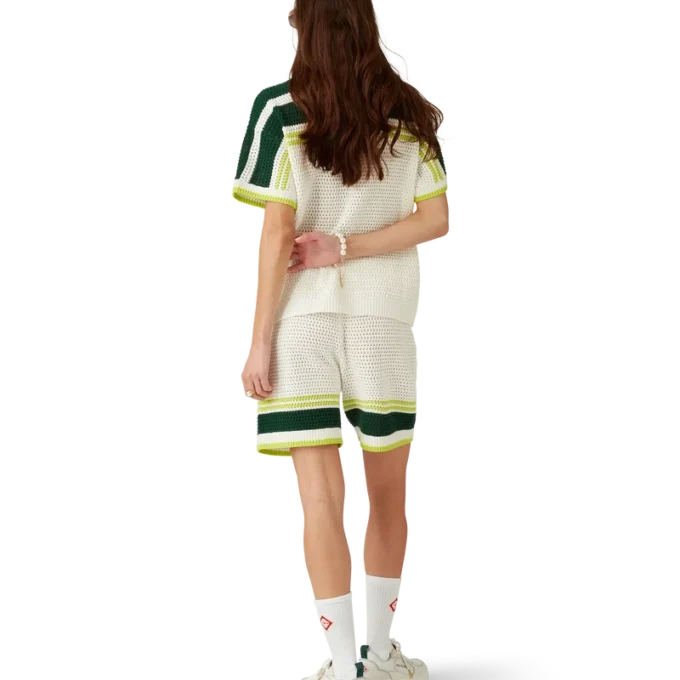 Camicia da tennis all’uncinetto Camicia da tennis all’uncinetto