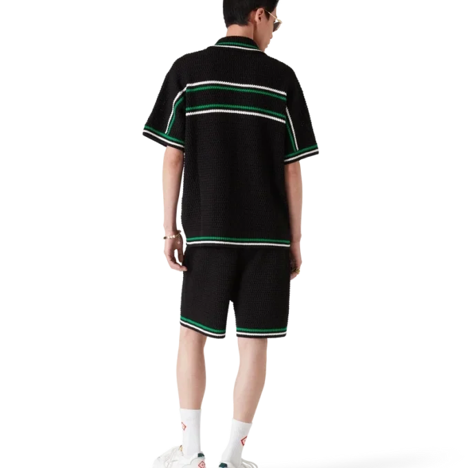 Camicia da tennis all’uncinetto