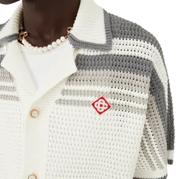 Camicia da tennis all’uncinetto